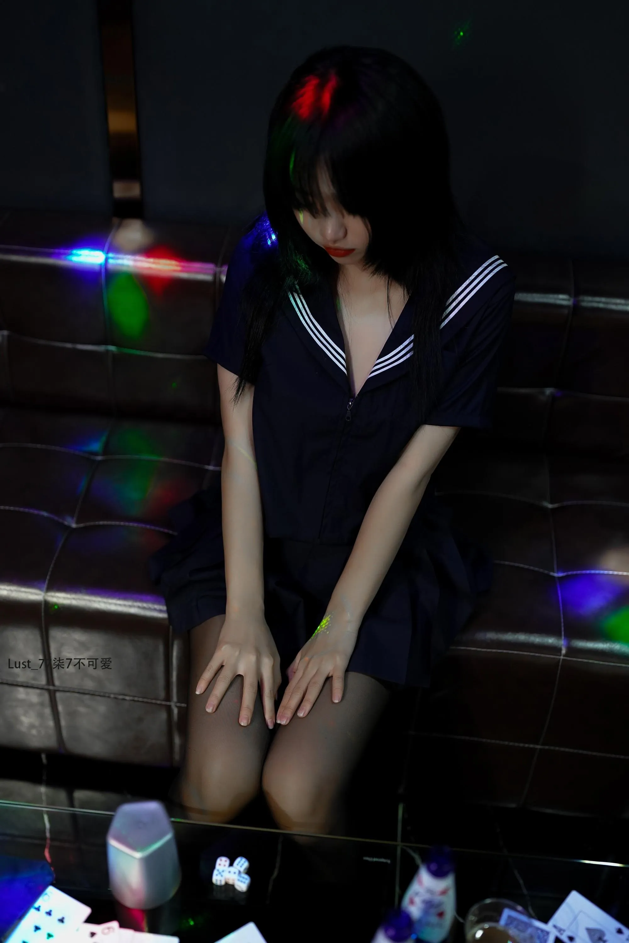 柒柒要乖额 – NO.030 反差JK少女 [182P]插图4